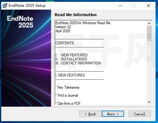 EndNote2025 软件下载-安装教程