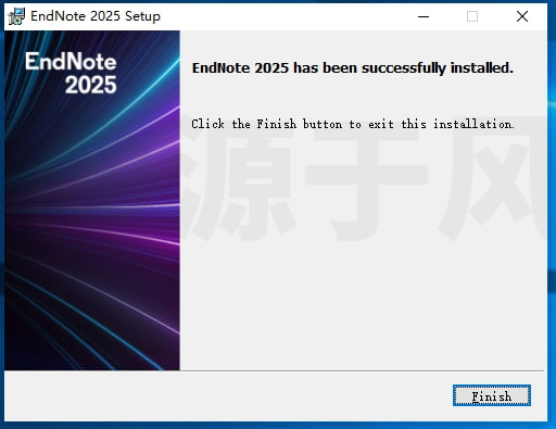 EndNote2025 软件下载-安装教程