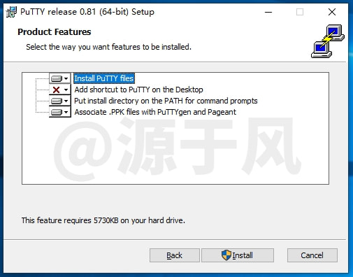Putty0.81 终端工具软件下载及安装教程！