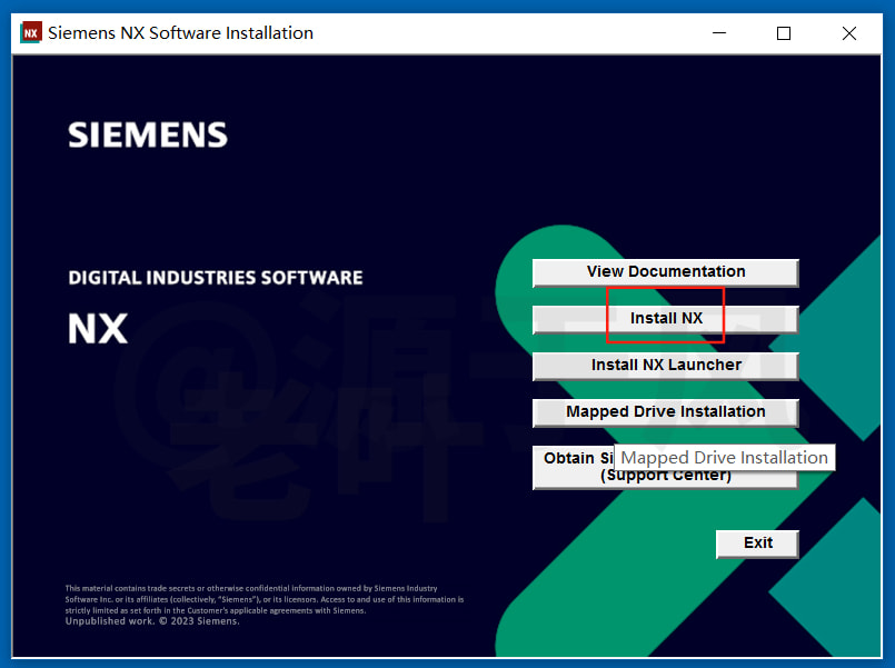 UG/NX 2312 中文软件安装包下载及安装激活教程！